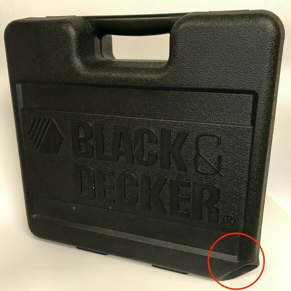 Black & Decker PS3200 9.6v Drill + Case, Untested, As-is, See photos - Picture 6 of 10